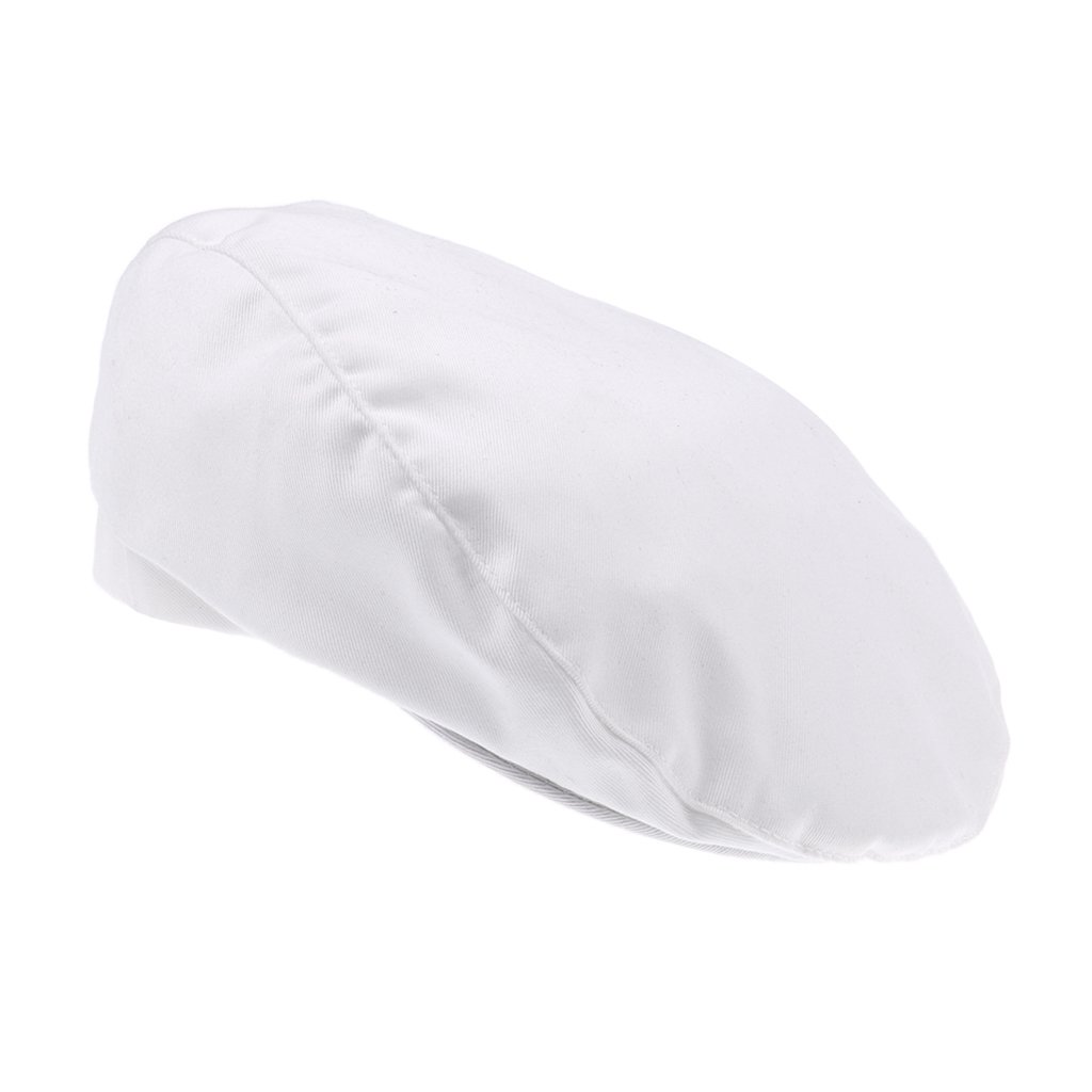 Gorra de panadería profesional para catering, gorra de cocinero, 59 cm, color negro