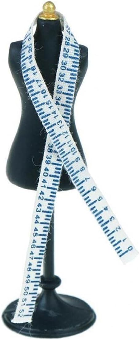1/12 Clothes Mannequin Miniature Tailor Ruler Accessories Mini Dress Set Simulation Dress Form Model Toys