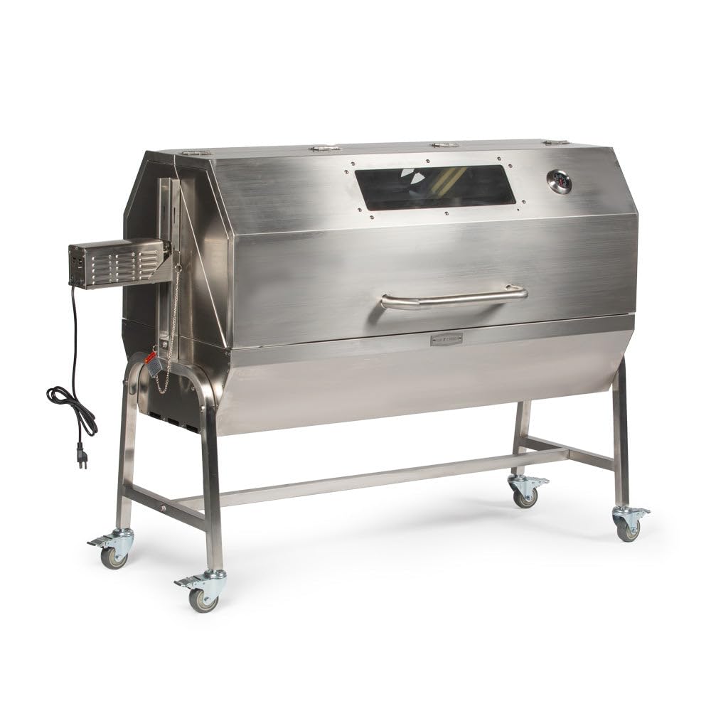 Ash & Ember 25 Watt Stainless Steel BBQ Rotisserie Grill