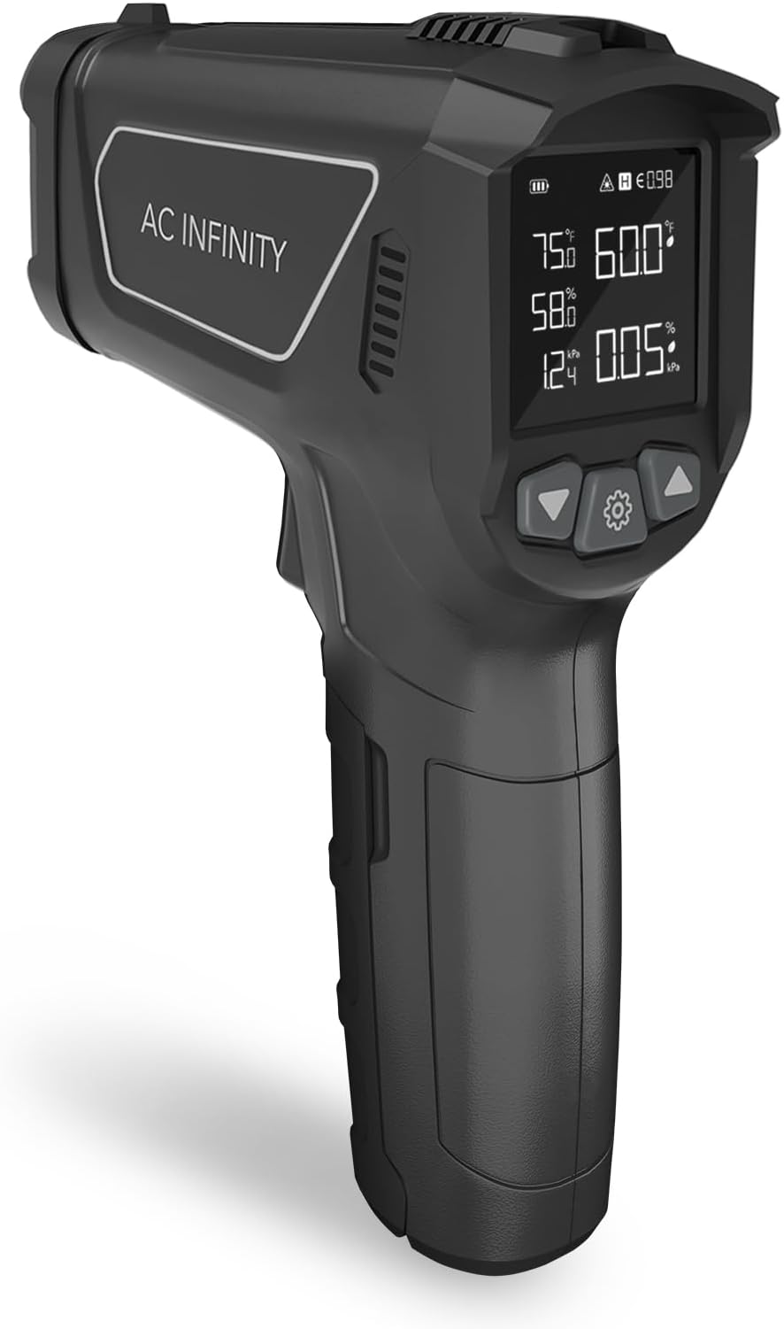 AC Infinity VPD Thermometer, Handheld Environmental Monitor, Captures Leaf VPD and Temperature, Calibrates Smart Controllers, Precision Infrared Range for Plants, Grow Tents, Greenhouses, Terrariums