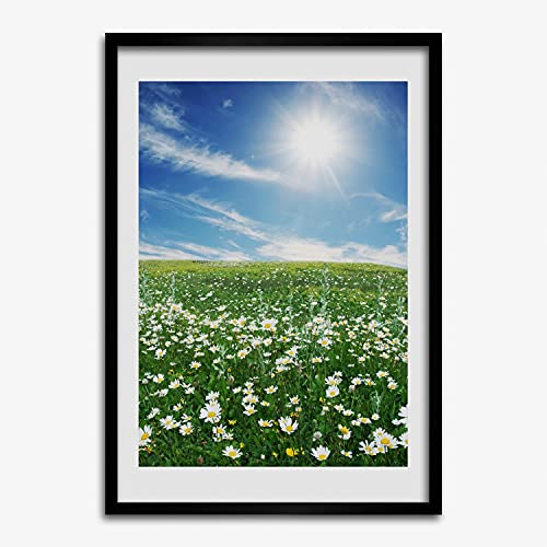 Cadre en bois photo 50x70 cm idéal pour décorer votre salon