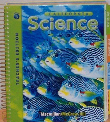 California Science: Grade 5 (Teacher's Edition)... 0022844554 Book Cover