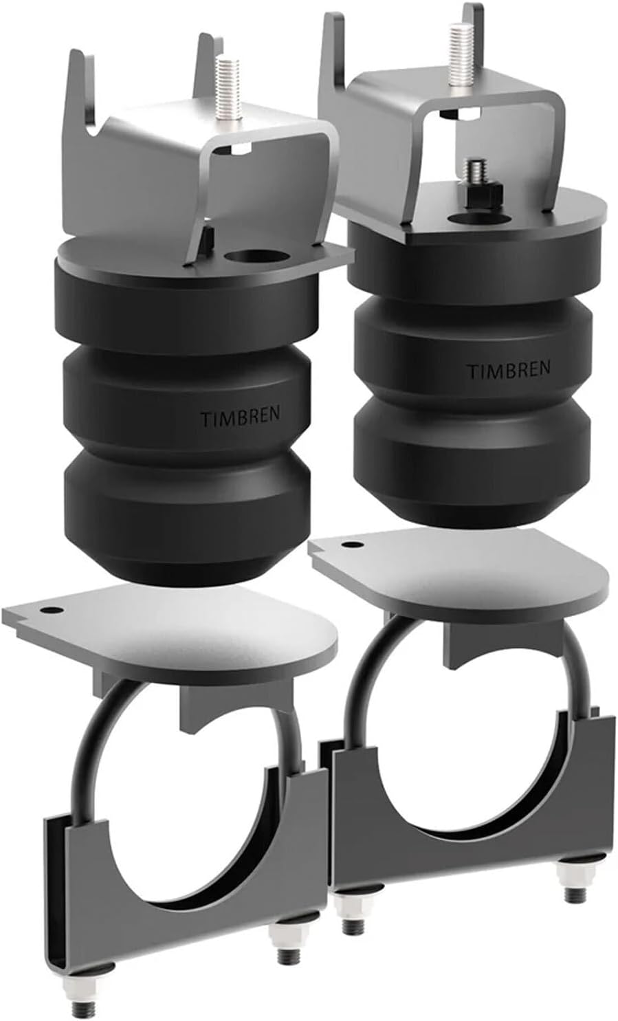 FR1504E Rear Helper Spring Replacement for Ford F150 2WD & 4WD 2015-2024, 6000lbs Load Capacity, 1Pair Rear Suspension System Replacing Bump Stops, Bump Stop, Car Axle SES Kit