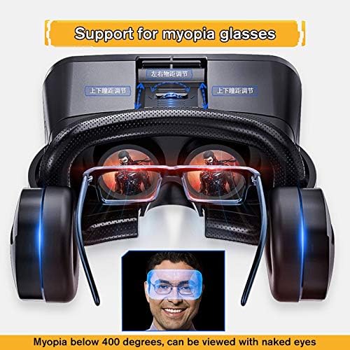 VRPARK J20 3D VR Glasses showing adjustable straps