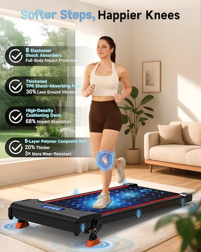 Motorized Folding Treadmill with Incline