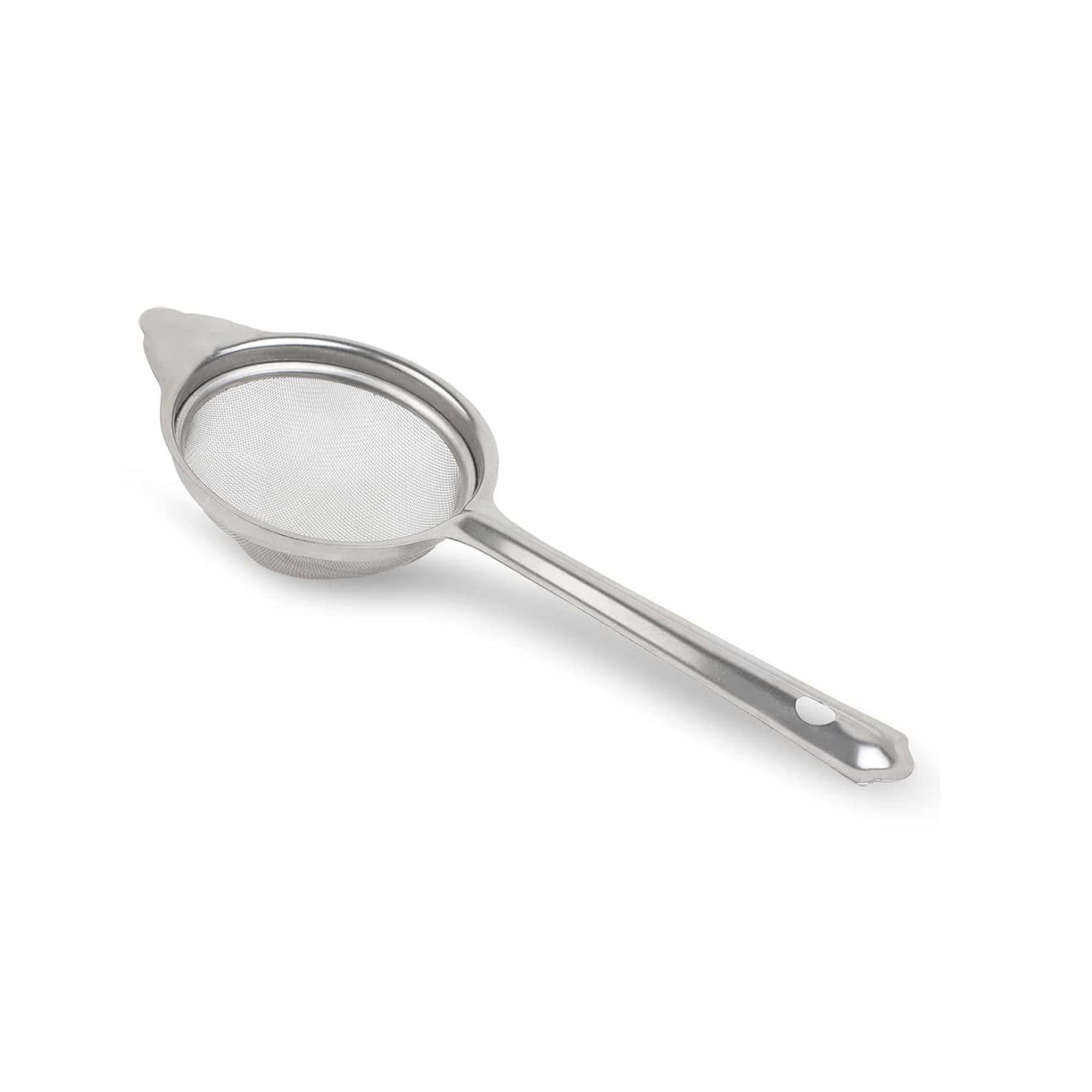 IDEAL PRIME Heavy Gauge Stainless Steel Saucepan Induction Bottom with Tea Strainer & Grater (3 Pices) | Steel Tapeli Milk/Tea Pan Chai Channi Kisni Kishni Kitchen Tools Pack of 3 3