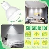 Lumlog GU10 LED Bulbs Cool White 6000K, 5W (50W Eqv), 810LM, CRI>80, 38° Beam, Non-Flicker, Non-Dimmable, Energy Class C, 10 Pack for Home Lighting - Image 5