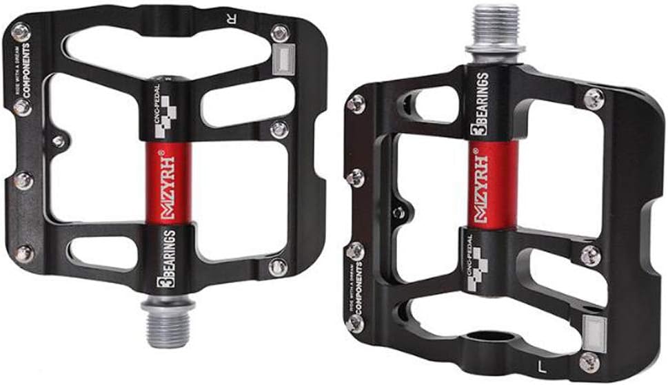 Pedals Cycling MTB Bicycle Pedal Mountain Bike Aluminium Alloy Ultralight Ultra Running Sealed Bearing Axle Non-Slip Pedals for Road BMX Bike Bicycle
