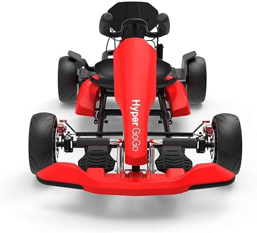 HYPER GOGO Paquete de aeropatineta eléctrica y Gokart accesorio de aeropatineta Go Kart de 85 pulgadas longitud y altura ajustables pedal al aire