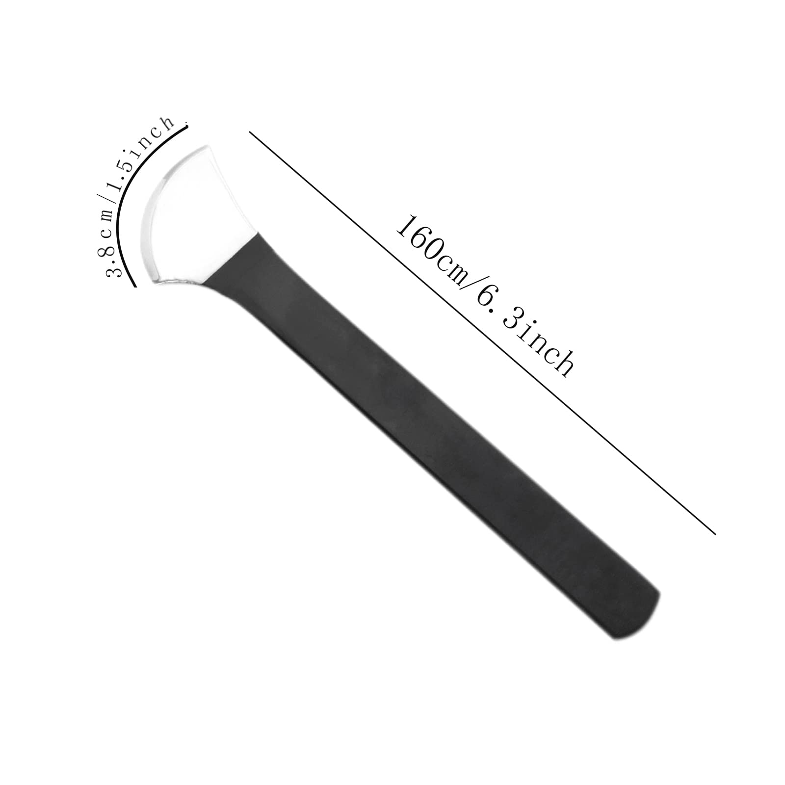 Coltello Raschietto Per Carne E Pelle – Lama In Acciaio Inox Con Manico In Legno, Per Tassidermia E Artigianato