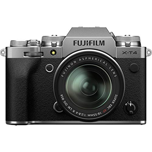 Fujifilm X-T4 Mirrorless Digital Camera XF18-55mm Lens Kit - Silver