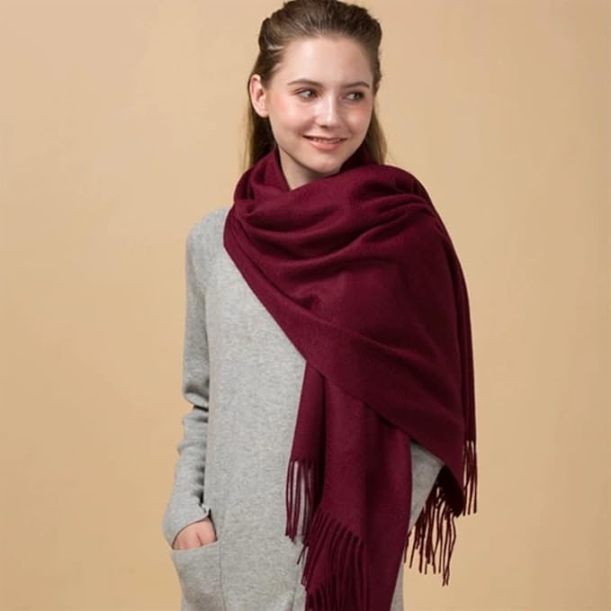 Bufanda de invierno para mujer grande miniatura 4