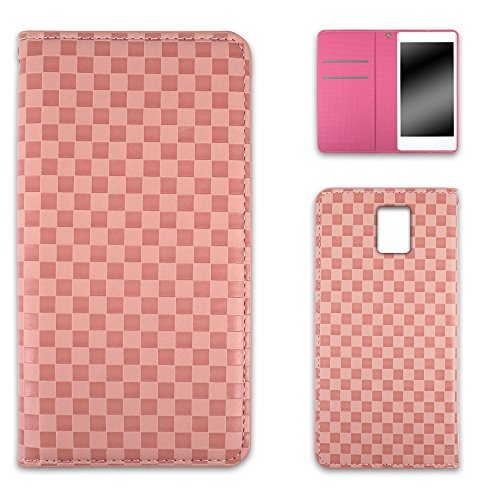 ホワイトナッツ Whitenuts Galaxy Note 3 Sc-01F Case Notebook Type No Belt, Checkered Pattern, Sakura Pink, Smartphone Case, Galaxy Note Three Notebook Cover, Smartphone Cover Wn-Od425546_L #TOP16