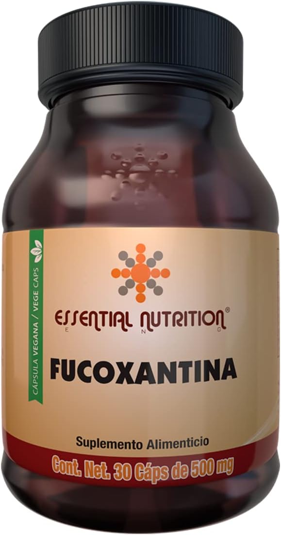 Essential Nutrition, Fucoxantina 30 Cápsulas Veganas de 500 mg Amazon