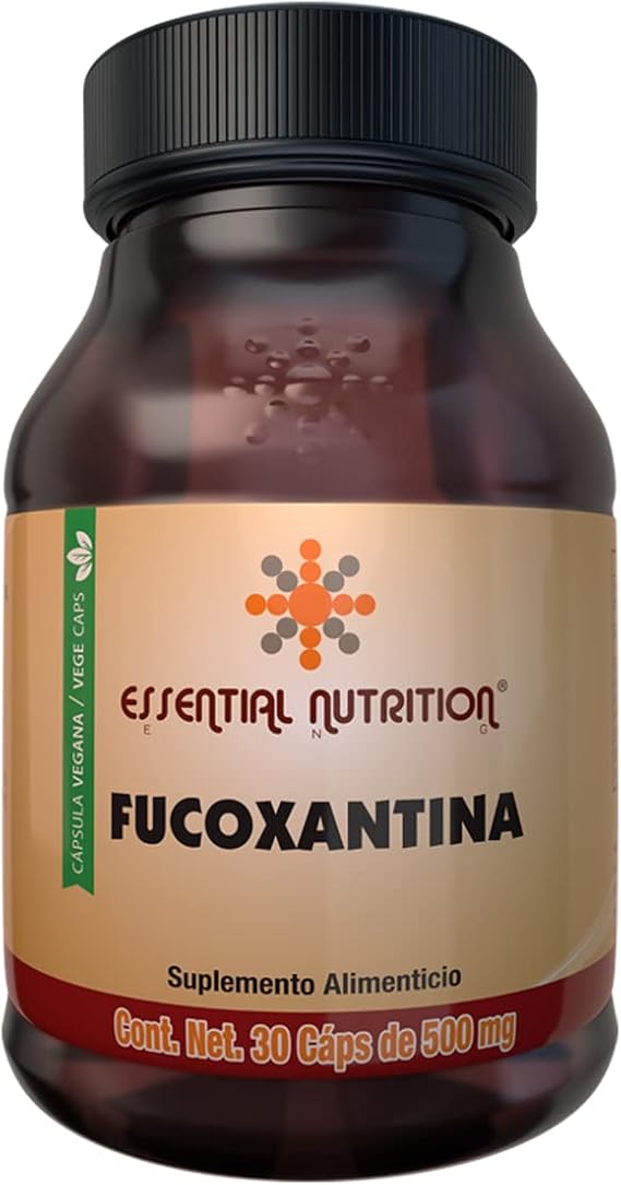 Essential Nutrition, Fucoxantina 30 Cápsulas Veganas de 500 mg Amazon