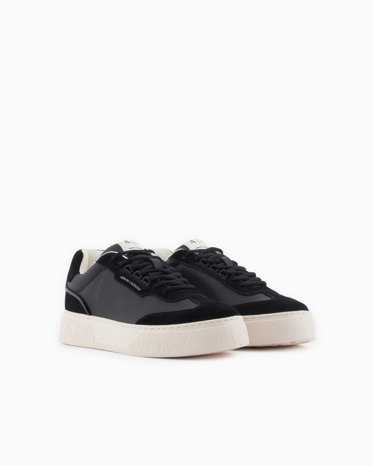 Armani Exchange Lion, Suede Details, Scarpe da Ginnastica Uomo