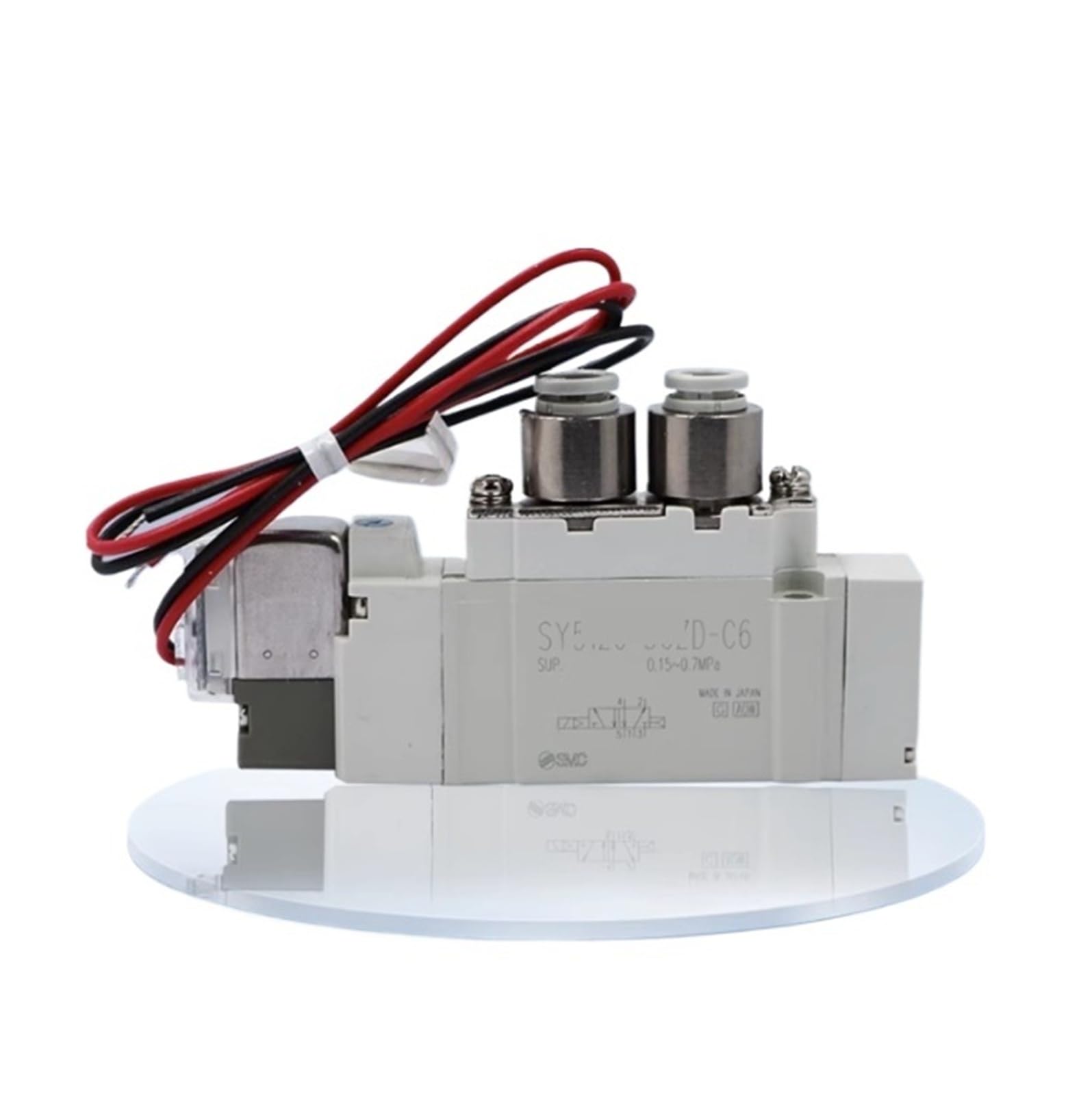 Électrovanne pneumatique SY5120-5LZE-01 contre les pertes de pression et pannes d'air