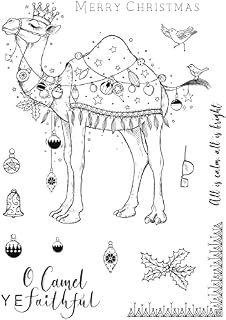 Pink Ink Designs - O Camel Ye Faithful - Clear Stamp Set, PI177, Transparent, A5