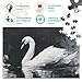 Imagen de Rompecabezas para Adolescentes 1000 Swan Art Print Rompecabezas DIY Juguetes Difícil Oferta Difícil como Regalos para Toda La Familia 38x26cm