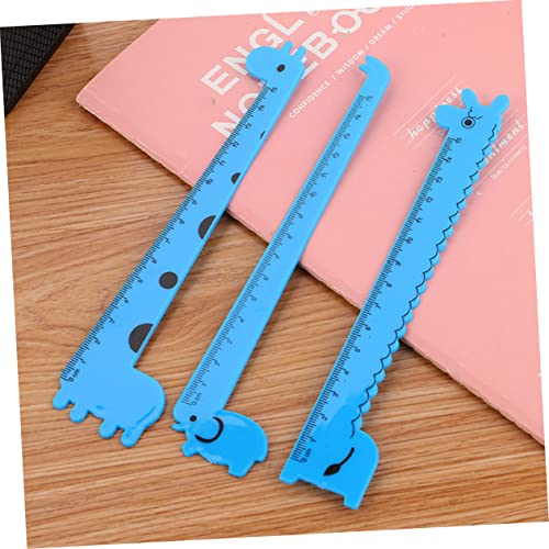 Toyvian Giraffen Lineal Kunststoff, Giraffenlineal Kunststoff 7.36 Zoll Tragbares Schülerlineal Leichtes Multifunktionales Messlineal Für Schule Und Zuhause