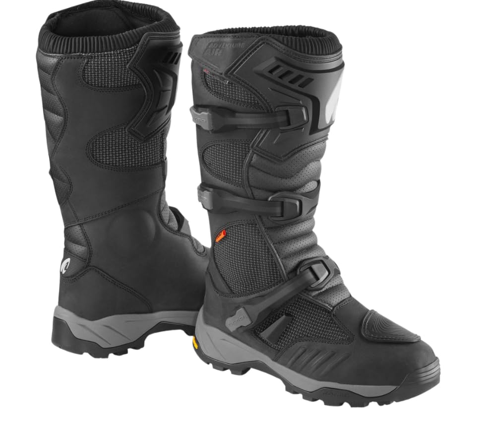 Bottes moto respirantes FORMA Adventure Air Dry 36 noires confort