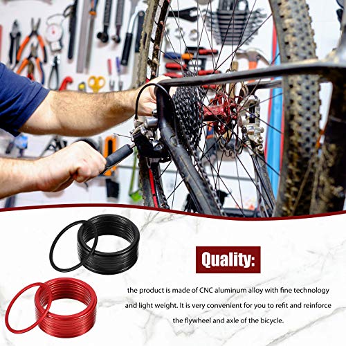 image for Skylety 20 Pieces Bike Bicycle Bottom Bracket Spacer 7 8 9 10 11 Speed