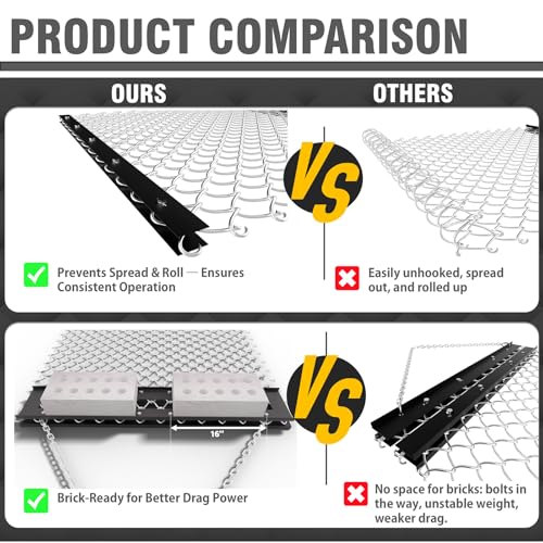 STIRLINGEAR 4'x5' Drag Harrow