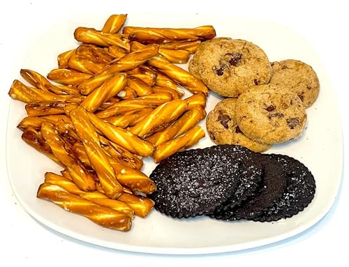 Gourmet Gift Basket for Women, Kids, Clients, Birthday, Sympathy, Holidays - with Assorted Chocolate, Cookies, Snacks, and More - Beautifully Wrapped and Presented with Double Bow (12 Piece) - Image 6