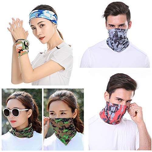 Sunshine smile 6 Pezzi Multifunzione Fascia,Fasce