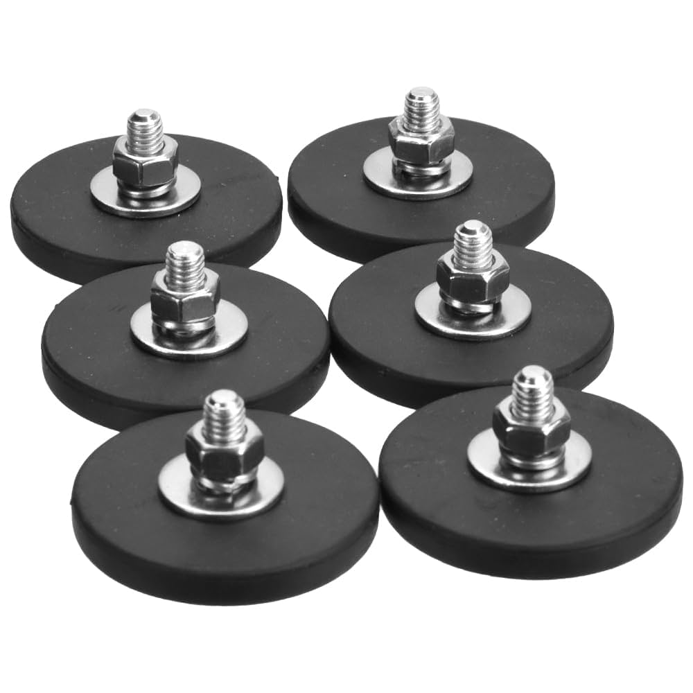 Amazon.co.jp: VJBUSSAN 多用途マグネット台座 丸型 M6ネジ付き