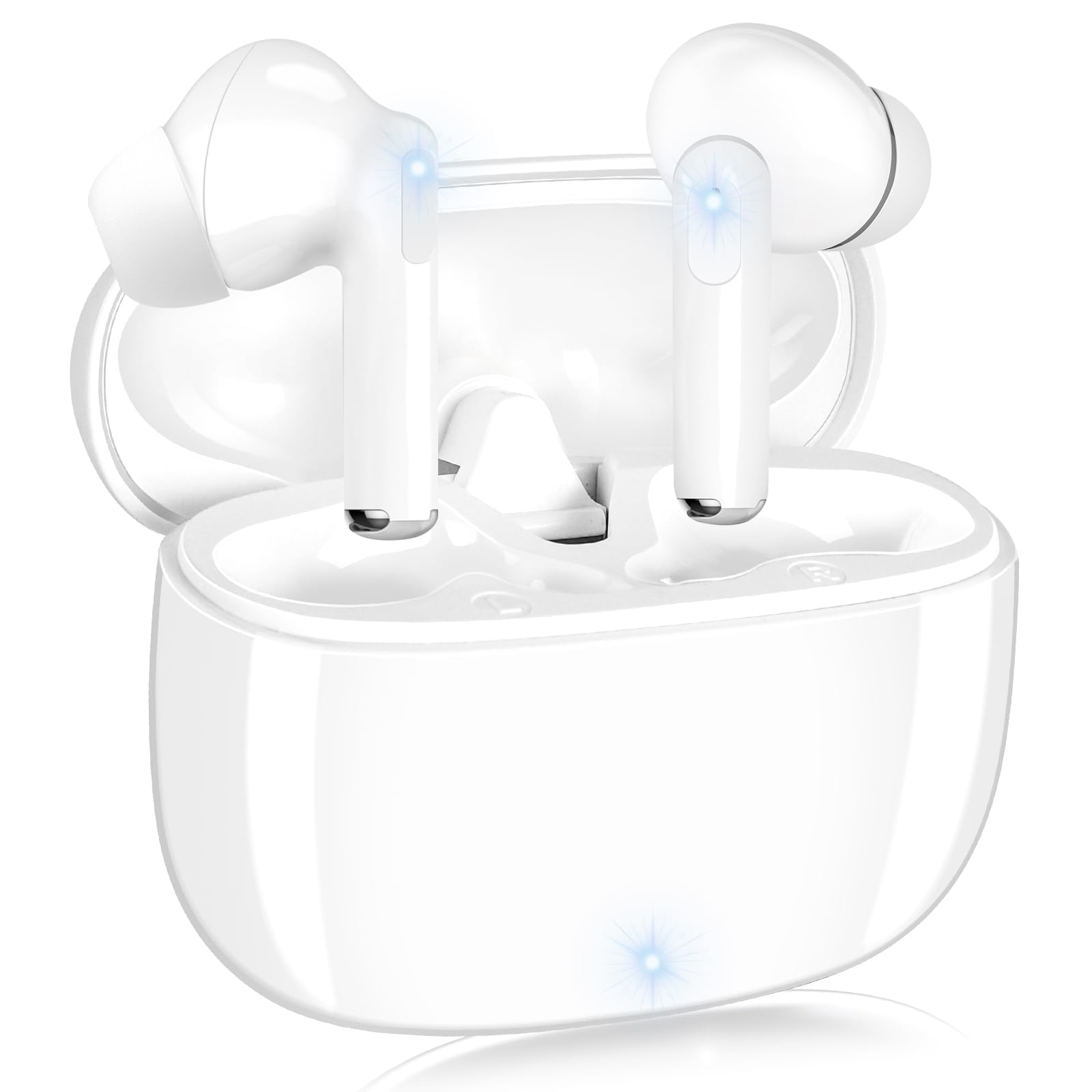 ワイヤレスイヤホン ホワイト Amazon.co.jp: 【2026新登場】ワイヤレスイヤホン bluetooth 6.0