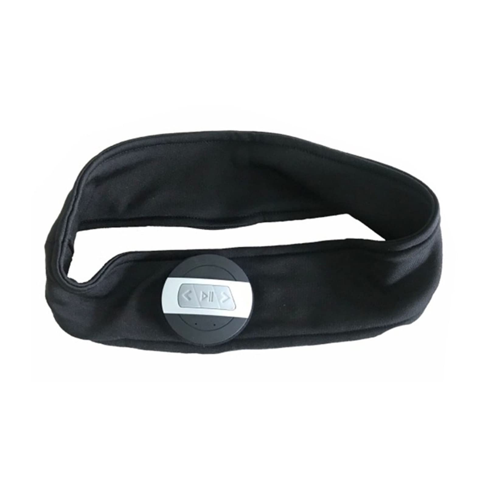 YONGKANG Yoga Hairband Bluetooth-compatible Music Sweat-absorbent Turban Headband Soft Sport Headphones Multipurpose Headsets For Workout Running (Color : Black)