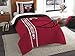 Northwest NOR-1NBA835000004BBB 64" x 86" Chicago Bulls NBA Soft & Cozy Twin Comforter Set