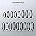 K&F Concept 72mm to 82mm Step-Up Lens Filter Adapter Ring CNC Machined Brass Filter Adapter Rings, for 72mm Lens Install 82mm Filter