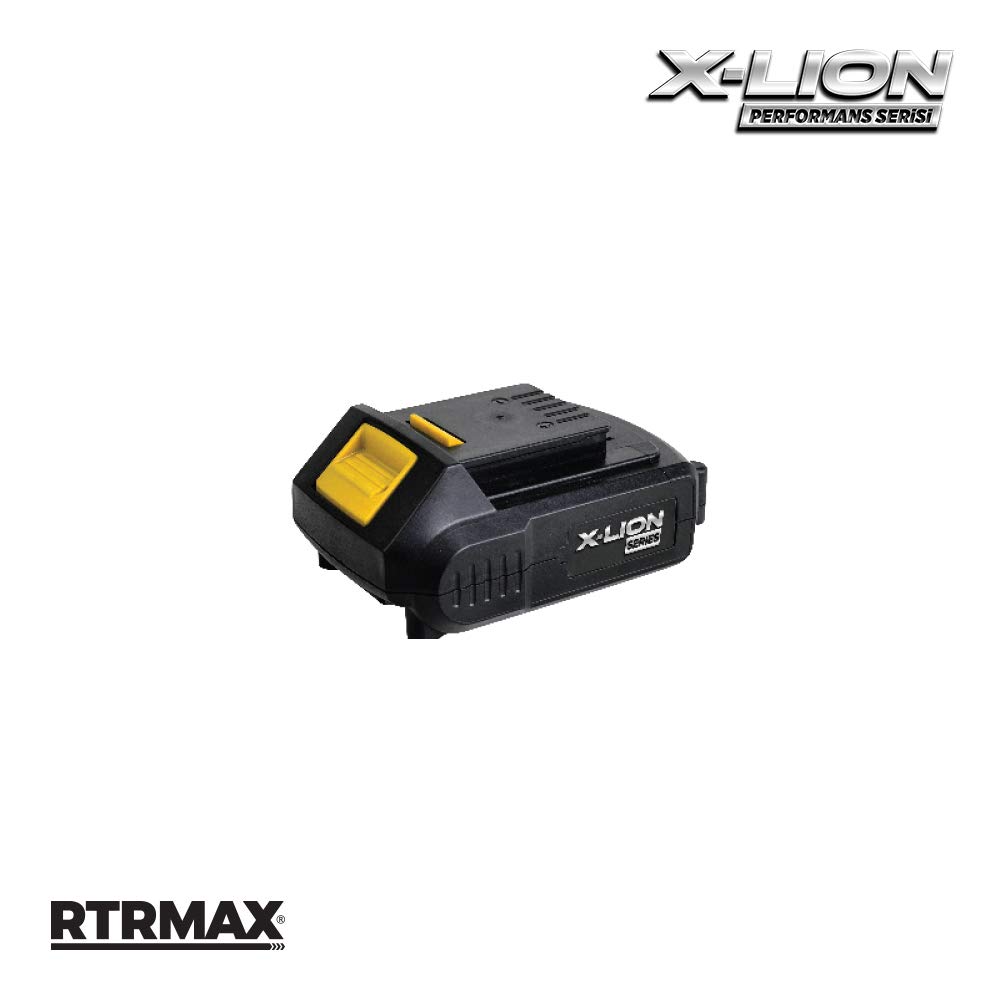 RTRMAX RTX1802 18V 2Ah Li-Ion Akü, Sarı