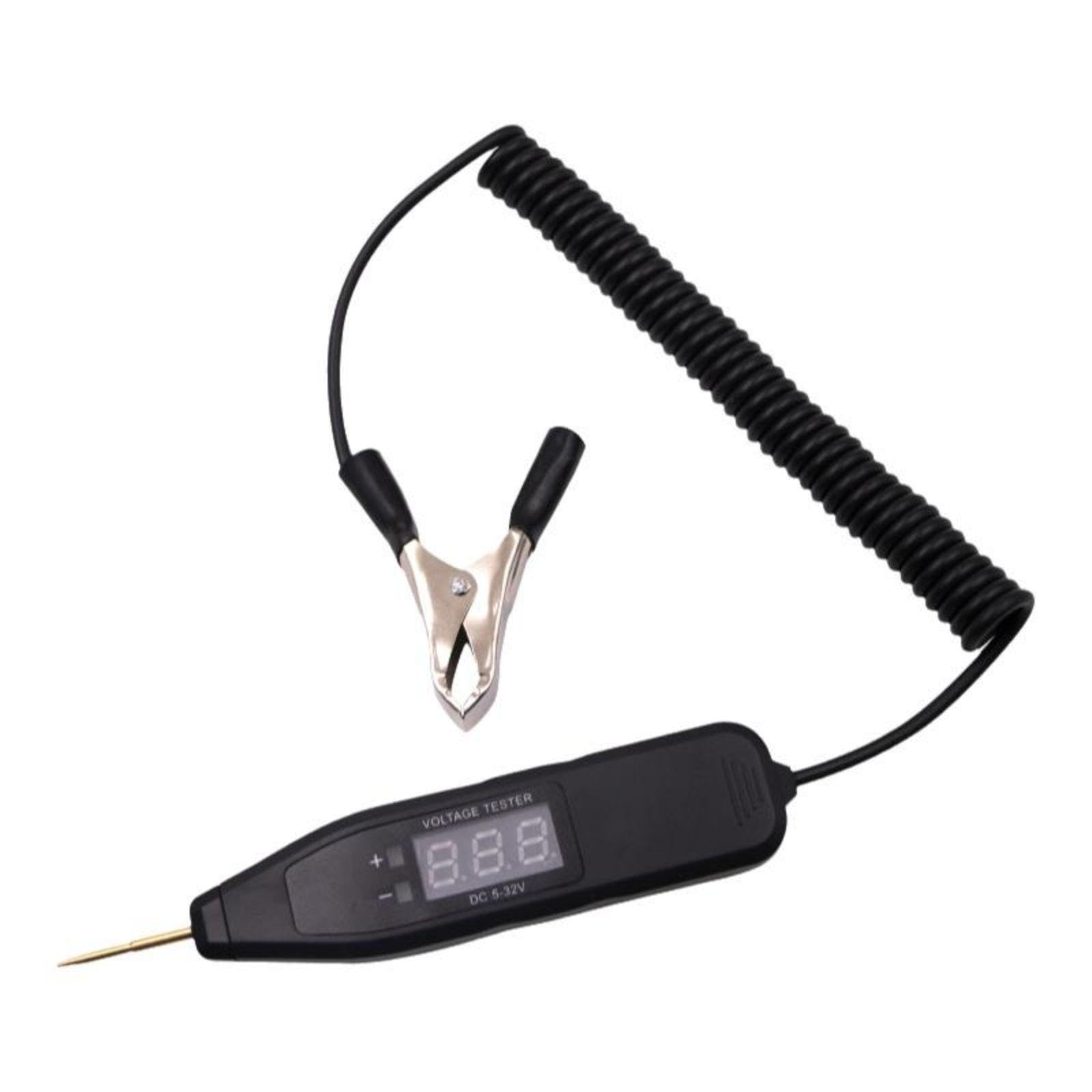 Automotive Circuit Tester, Digital electrical potential Test Pen, 3-48V, Diagnostic Tool, Car Repair, Test Light, Electric Probe Black other-picture-10