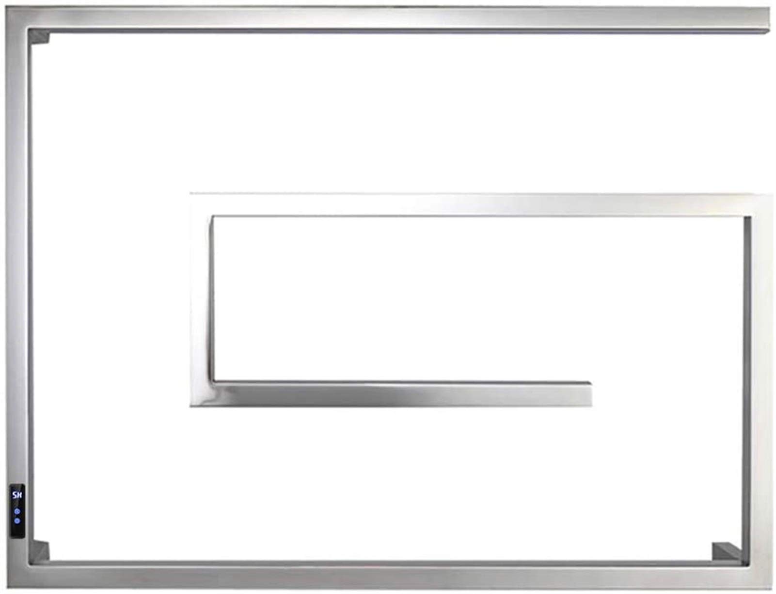 Calentador de toallas para baño programable de 45 a 70 grados con pantalla digital