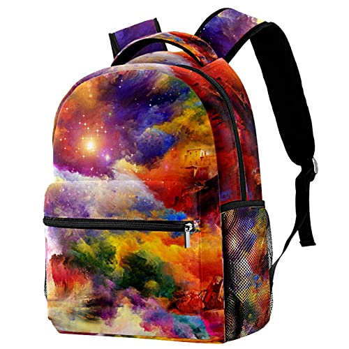 Sac à dos d'école léger Univers Galactique pour organiser les grands livres