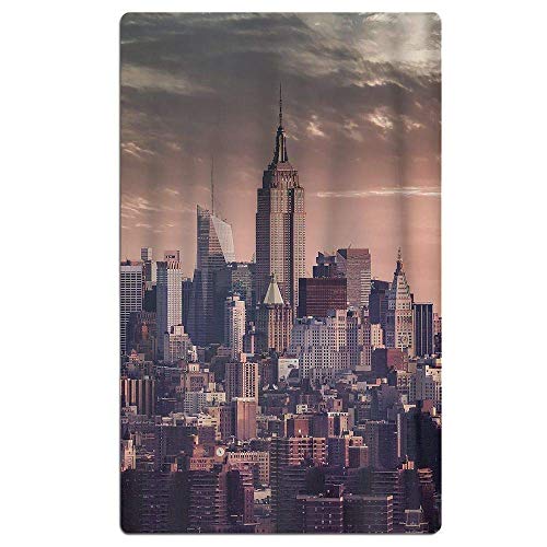 ewtretr Images New York City Beach Towel Soft Quick Dry High Pool SPA Towel Men Women 31 X 51 Inch Lightweight For Beach Gym Yoga