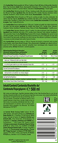 Weider L-Carnitine Water, Frutti Messicani, 500 ml...