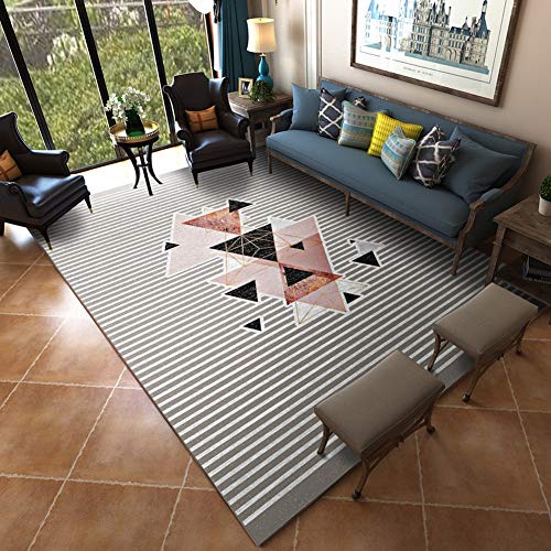 Tapis de salon européen design nordique de qualité supérieure pour bureau moderne