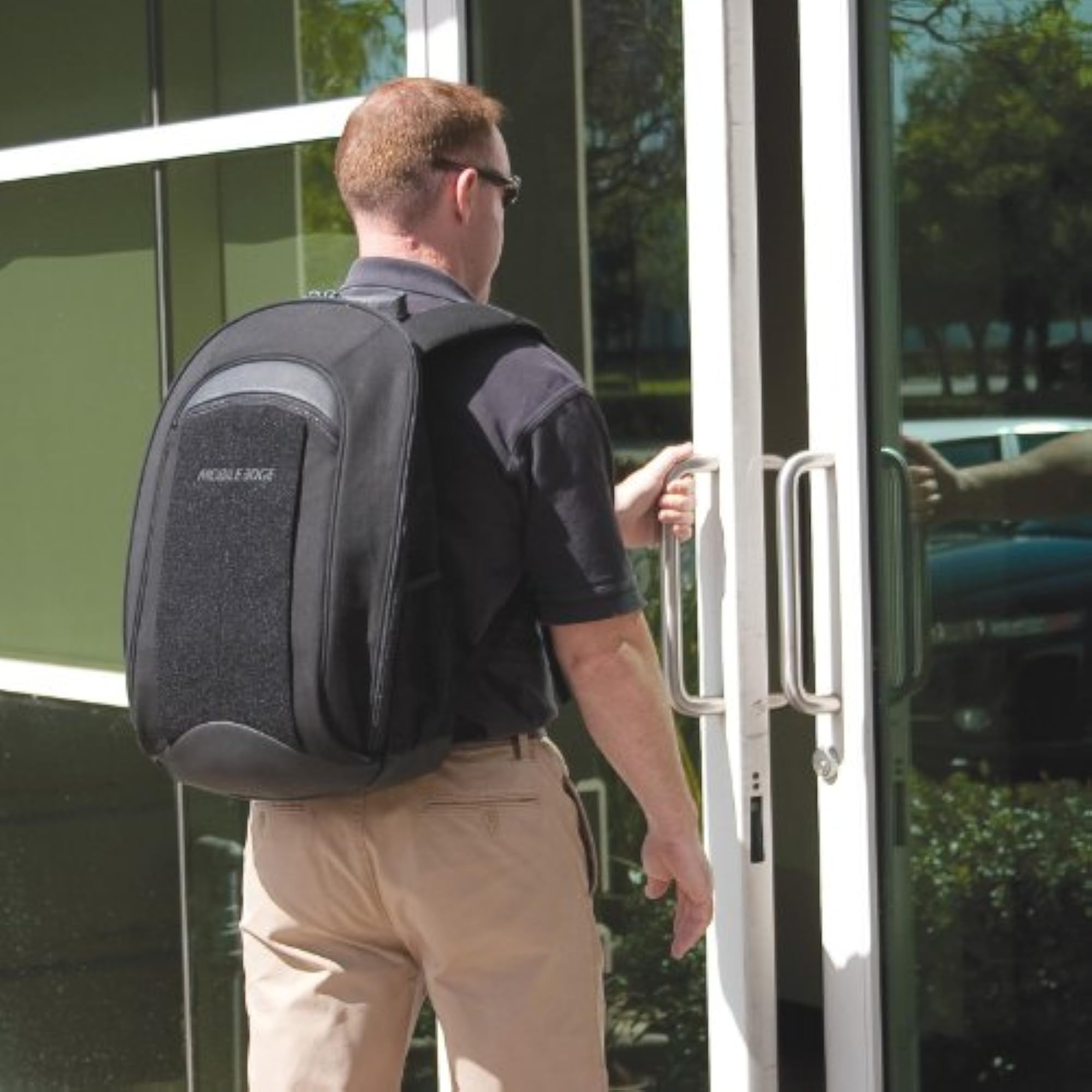 Black 17.3 Inch Eco-Friendly Laptop Backpack