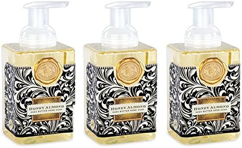 Michel Design Works Honey Almond Foaming Hand Soap with Soap Dispenser