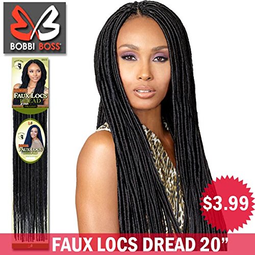 Bobbi Boss Synthetic Crochet Braid_Bomba Faux Locs Dread 20" (2)