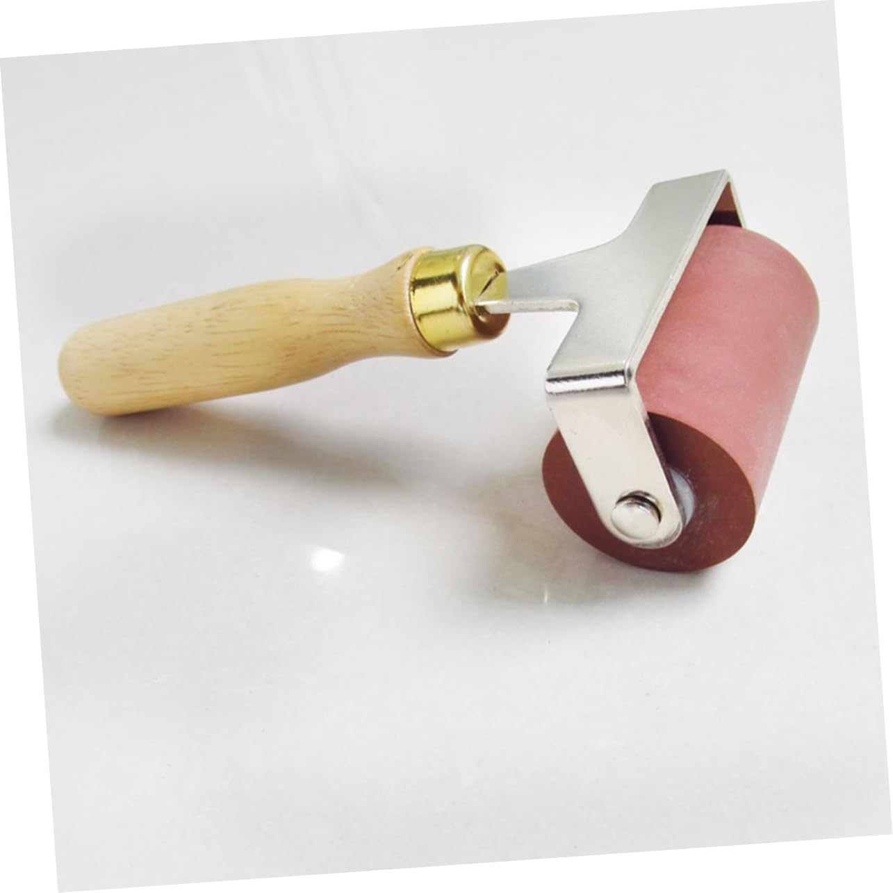 Homoyoyo 1pc Ink Roller Printing Ink Roller for Art Crafts Paint Brush Easy to Grip