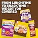 Lunchables Ham & Cheddar with Vanilla Creme Cookies, 5 ct Pack, 3.5 oz Trays