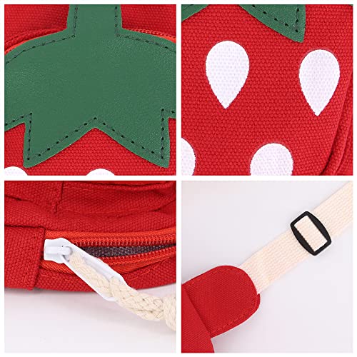 Erinaco Fruit Strawberry Sling Bags Shoulder Backpack CrossBody Backpack Casual Daypack2