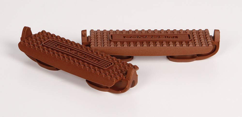 Étrivières Compositi Profile Premium marron taille M pour selle de cavalier adulte