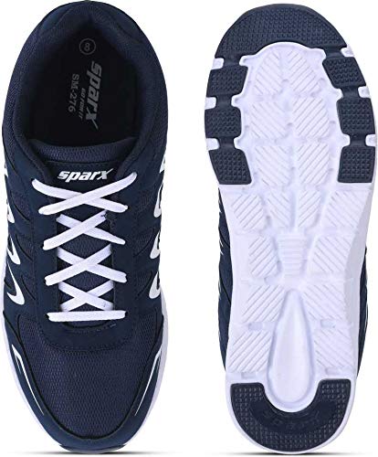 Sparx Men SM-276 Navy Blue White Sports 