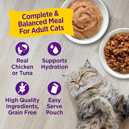Wellness 2882 ® Appetizing Entrées™ Little-A-This, Little-A-That, Seafood & Poultry Variety Pack, Natural Wet Cat Food thumb #3